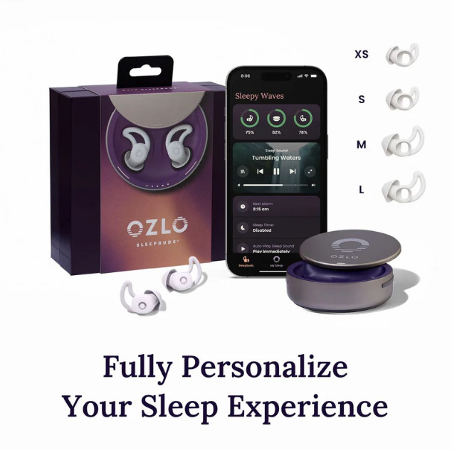 Ozlo x Calm Version Sleepbuds - Includes unredeemed 1 year Calm Subscription