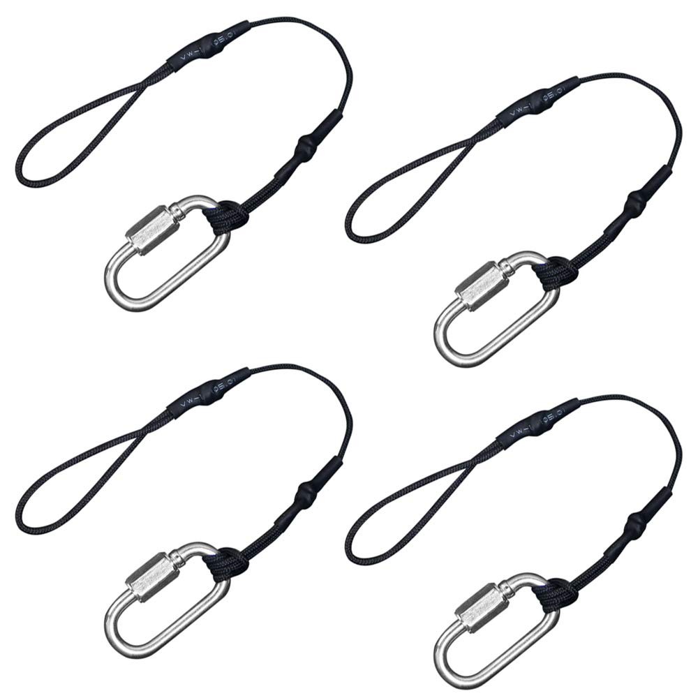 SourceTon 4 Packs Camera Tether Safety Strap, Strap for Small, Black