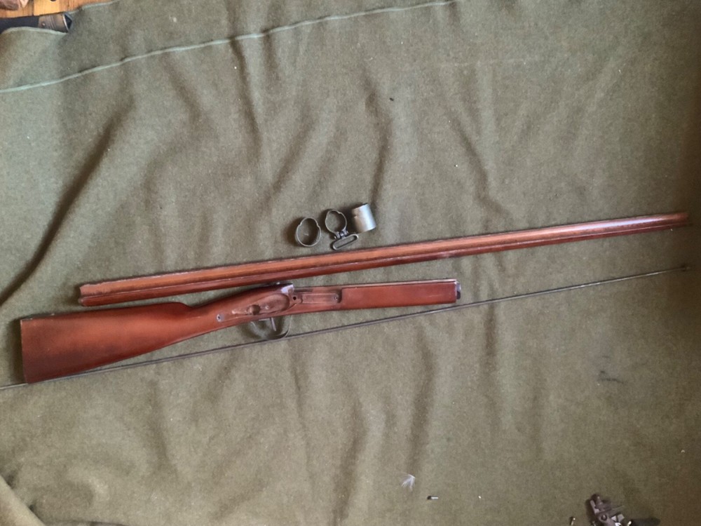 Muzzleloading Flintlock Musket WOOD STOCK 68”