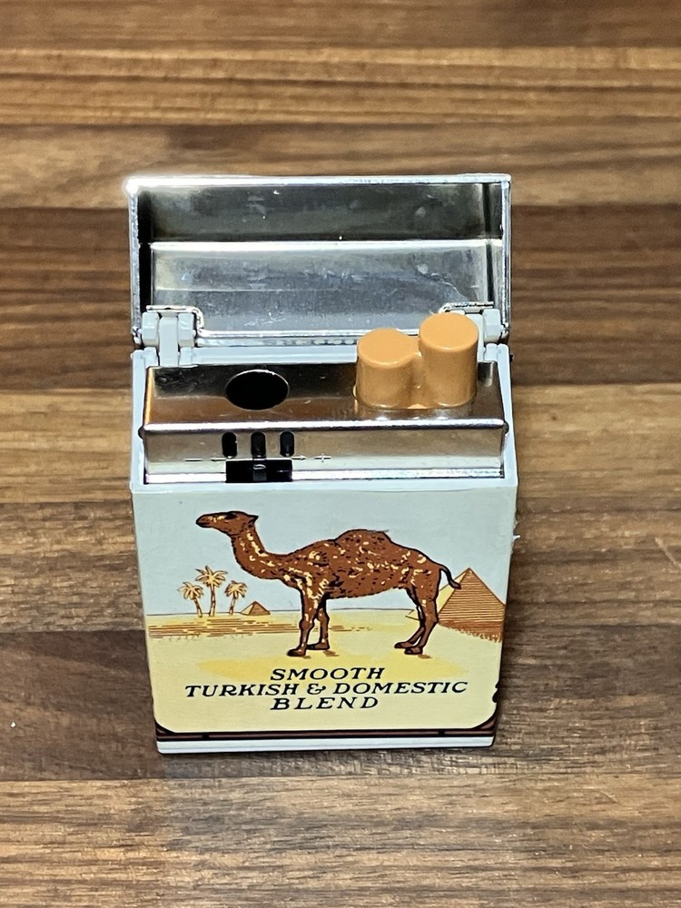 Camel Hard Pack Vintage Cigarette Lighter 1991
