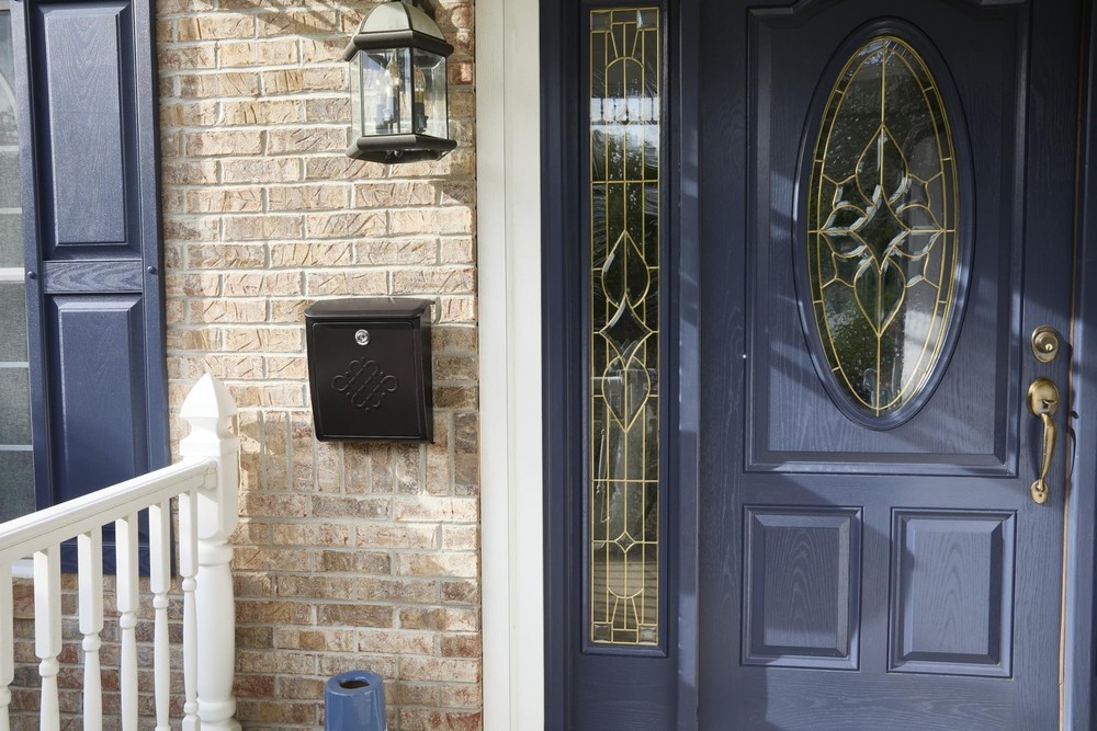 Architectural Mailboxes Bordeaux™ Locking, Wall-Mounted Mailbox for Outsid