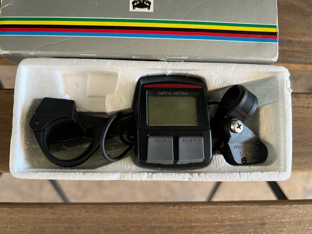 Vintage Cateye Vectra Cyclo Computer Model cc-7000 Bicycle Computer Untested