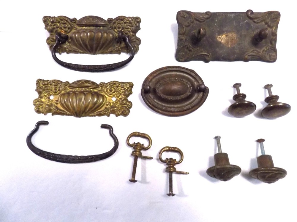 antique furniture hardware drawer pulls