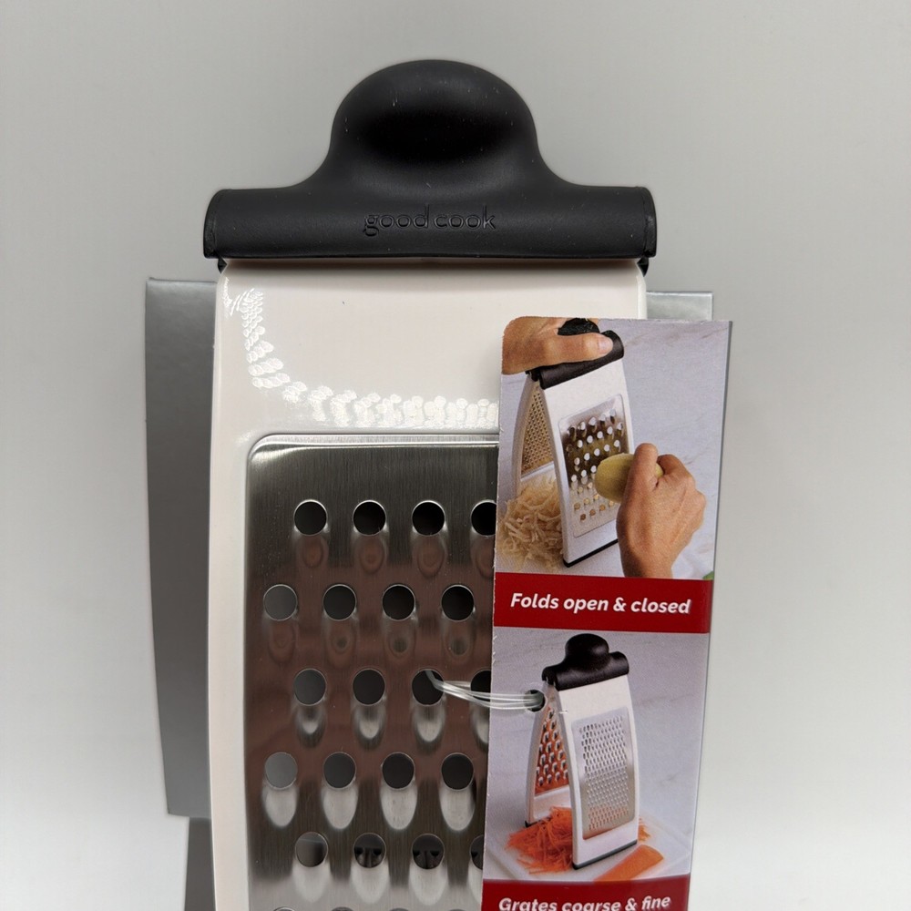 Good Cook Fold One Size Black and Red Grater 1 Pack