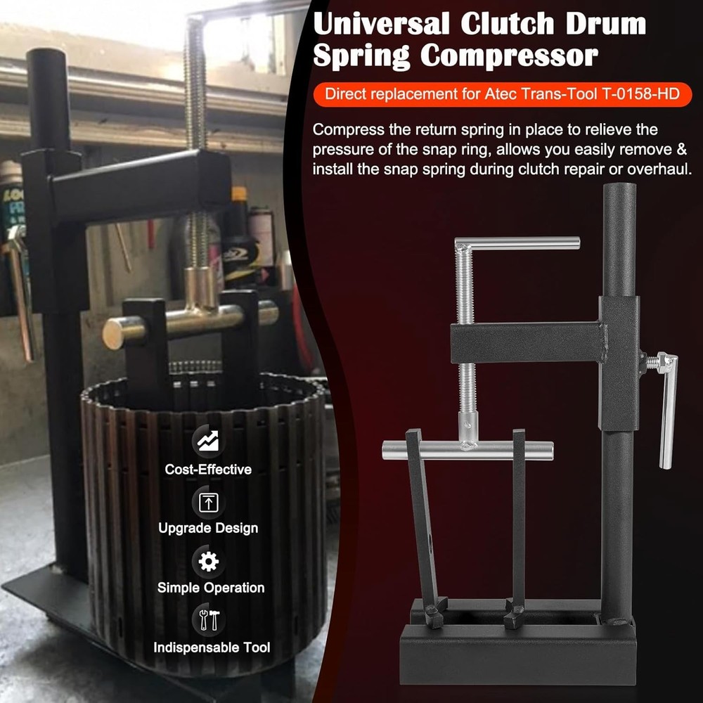 NEW T-0158 Universal Clutch Drum Spring Compressor Transmission Tool Adjustable