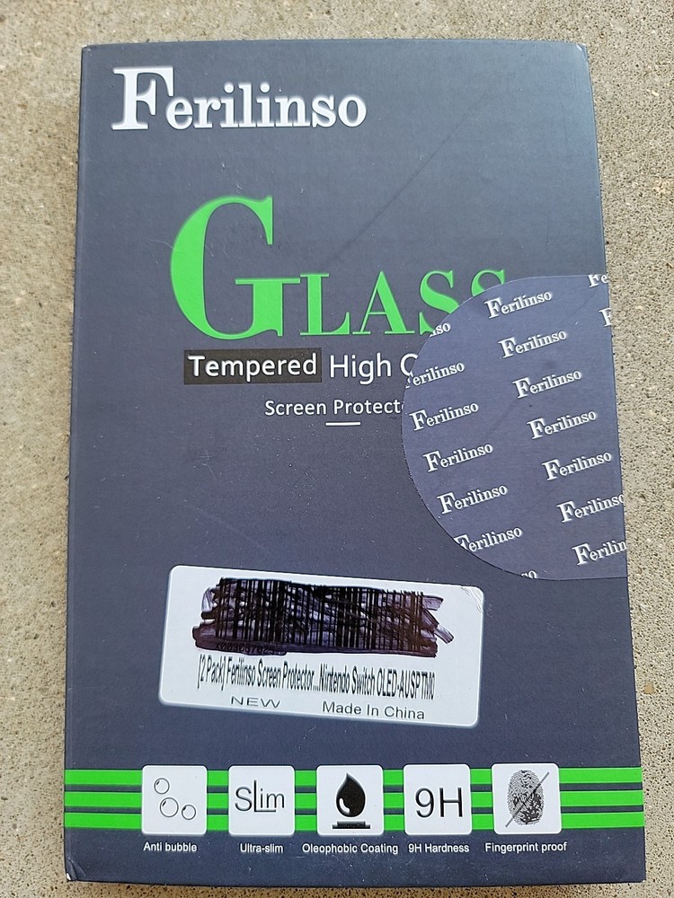 2 Pack Screen Protector Compatible w/ Nintendo Switch OLED - HD Tempered Glass