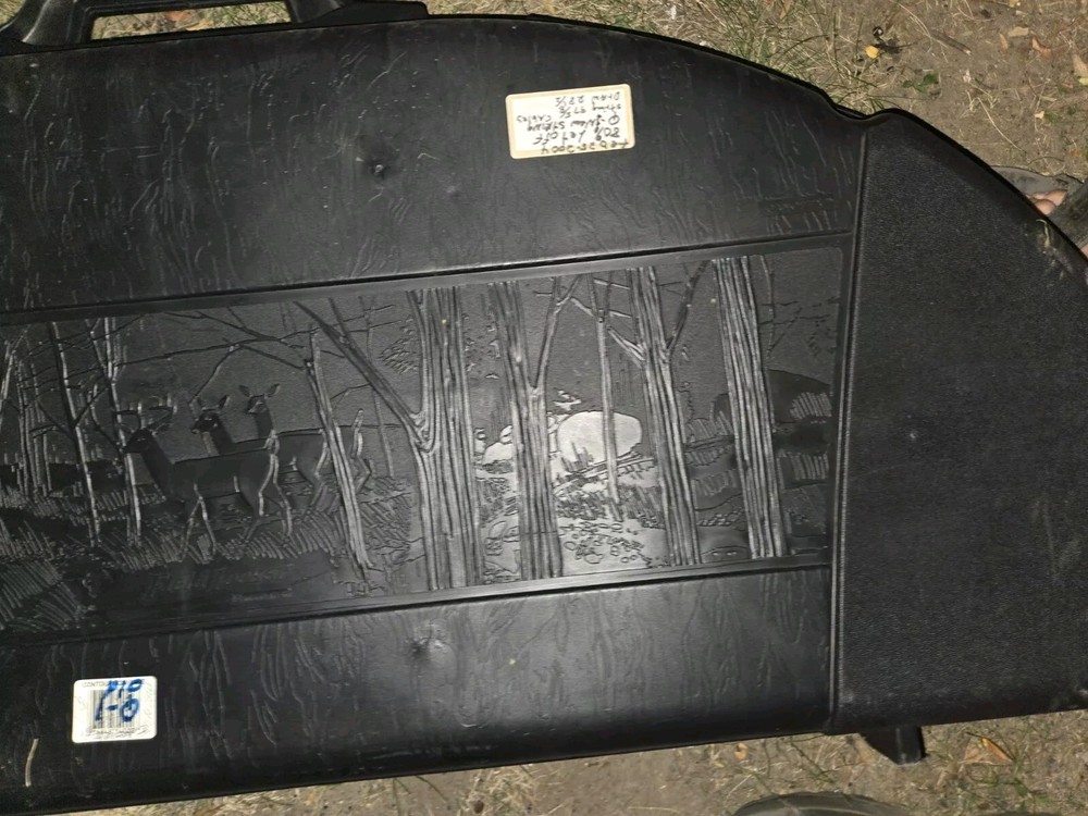 Compact Archery Bow Case (black) Deer Scene