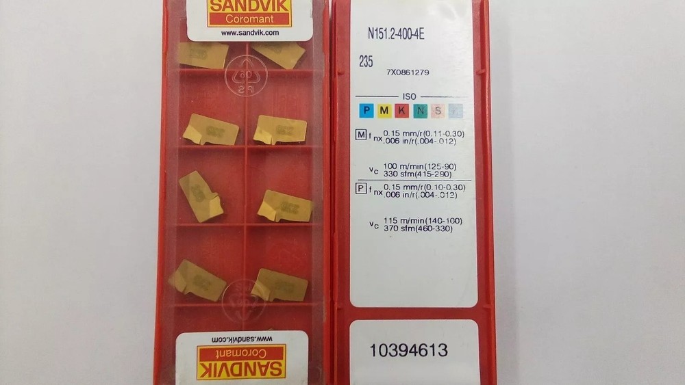Original Carbide Inserts 10 Tablets N151.2-400-4E 235
