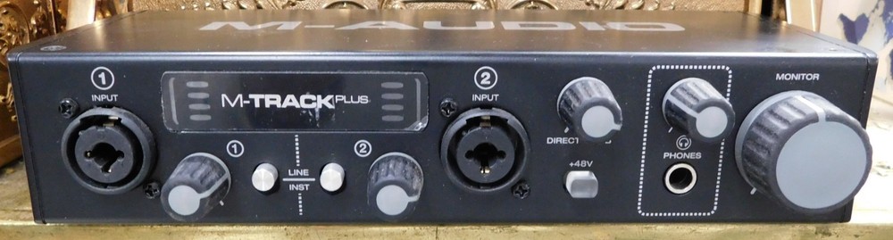 M-Audio M-Track Plus 2 USB Audio / MIDI Interface - 2 Channel