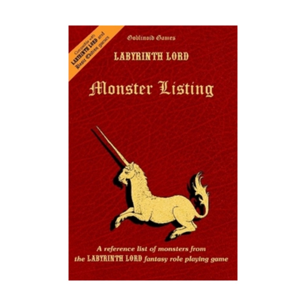 Goblinoid Labyrinth Lord Monster Listing EX