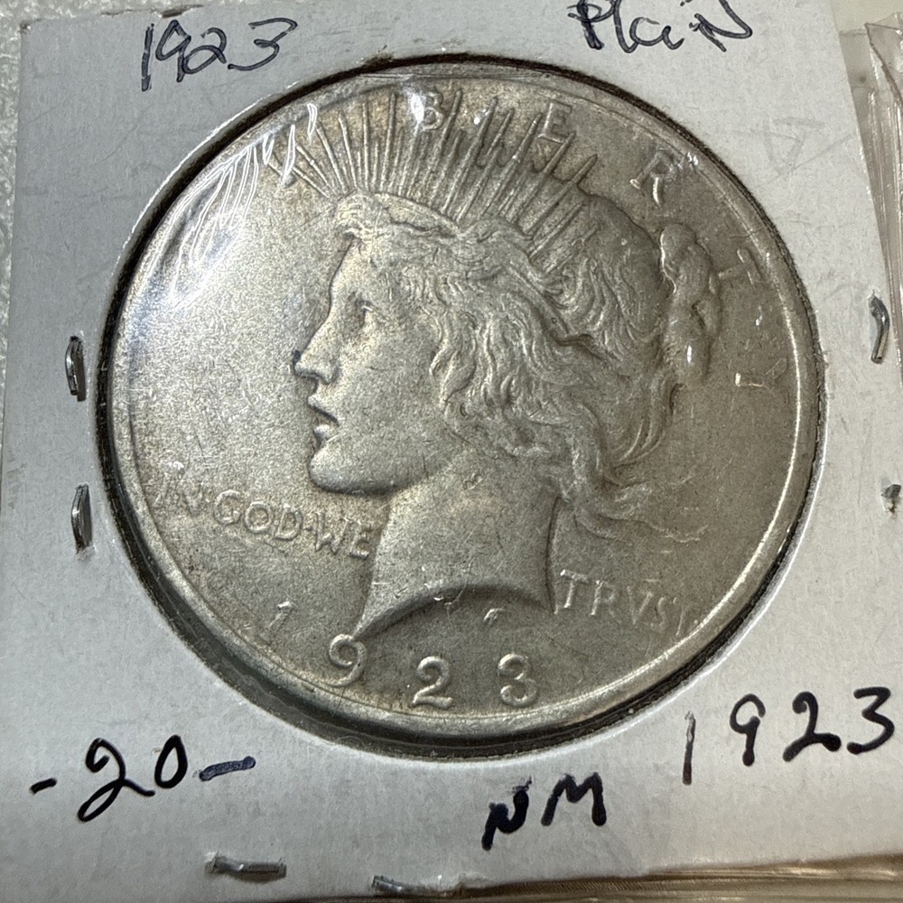 1923 Peace Dollar In XF Condition