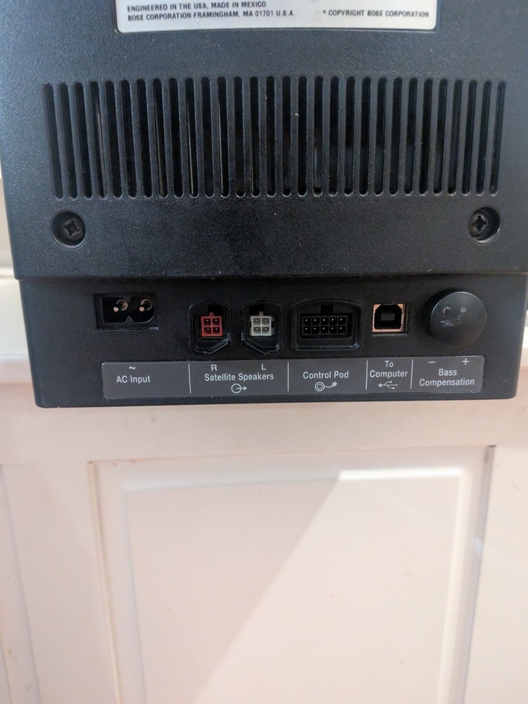 Bose Companion 5 Series Multimedia Speaker System Complete Set