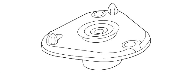 Genuine GM Front Driver Side Suspension Strut Mount 19352079