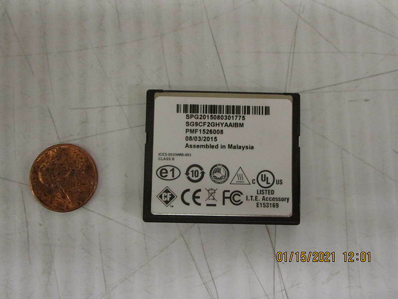 Open Box, Smart Modular, SG9CGHYAAIBM, 2GB Flash Card