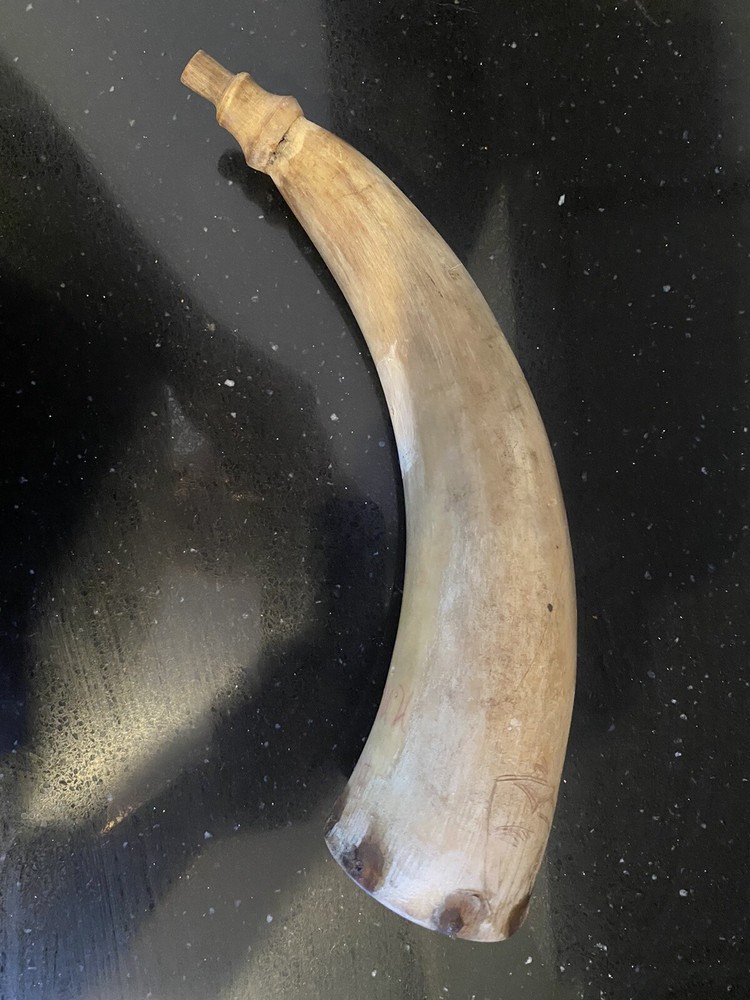 Powder Horn-NMLRA- Black Powder Muzzleloader
