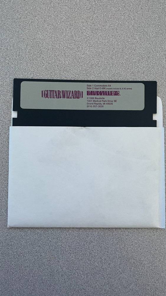 Guitar Wizard - Atari 8-bit & Commodore 64