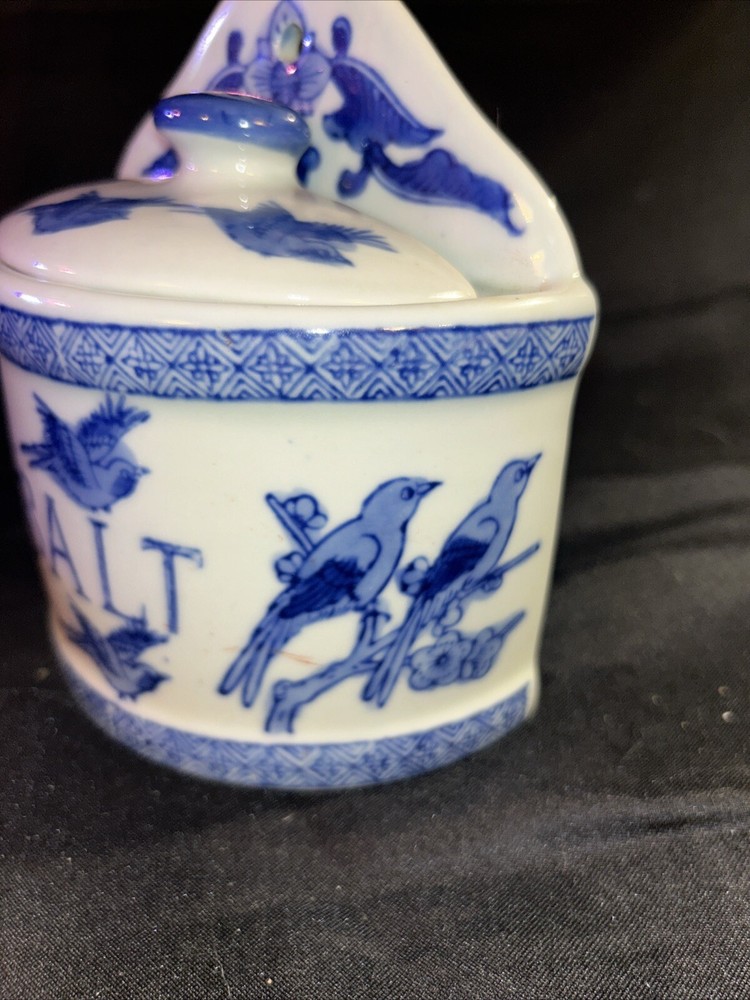 Victoria Ironstone Salt Cellar Hanging Box