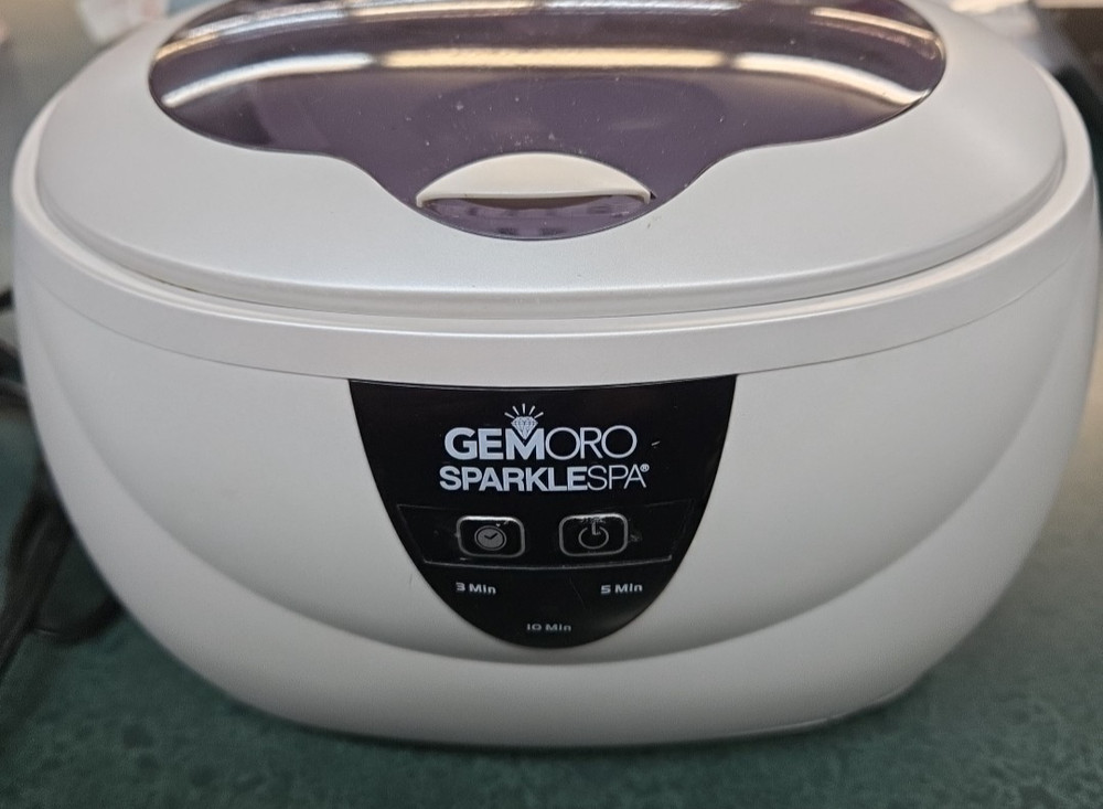 Gemoro Sparkle Spa Personal Ultrasonic Cleaner
