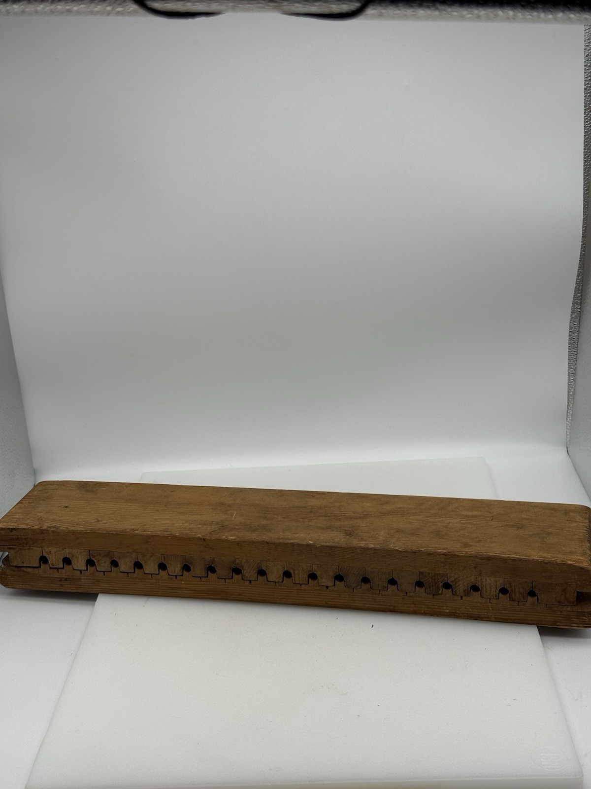 Vintage Antique Primative Wooden Cigar Mold Press, 20 Cigar