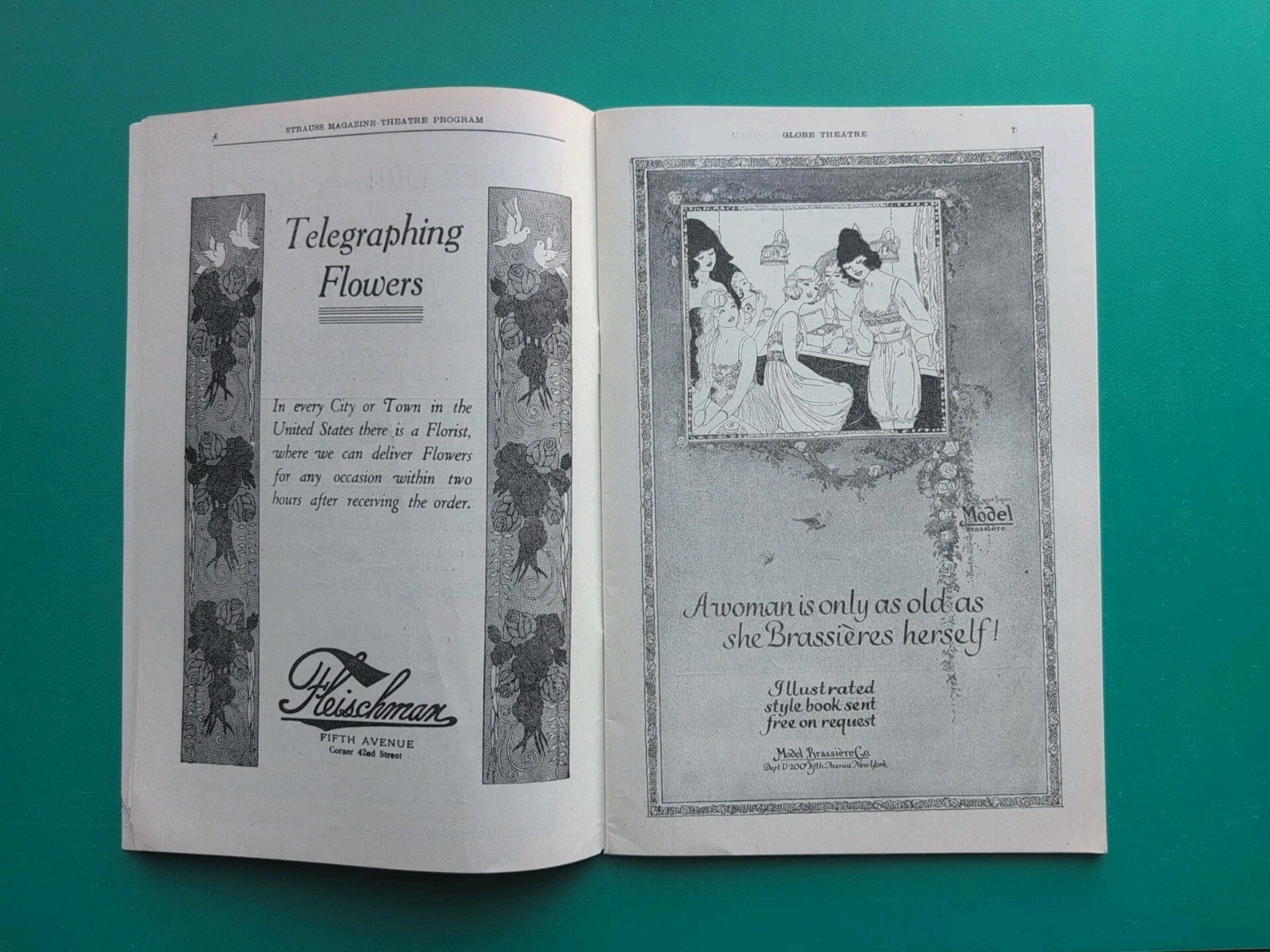 1918 Jack O'Lantern Playbill Program Fred Stone Globe Theatre Broadway New York