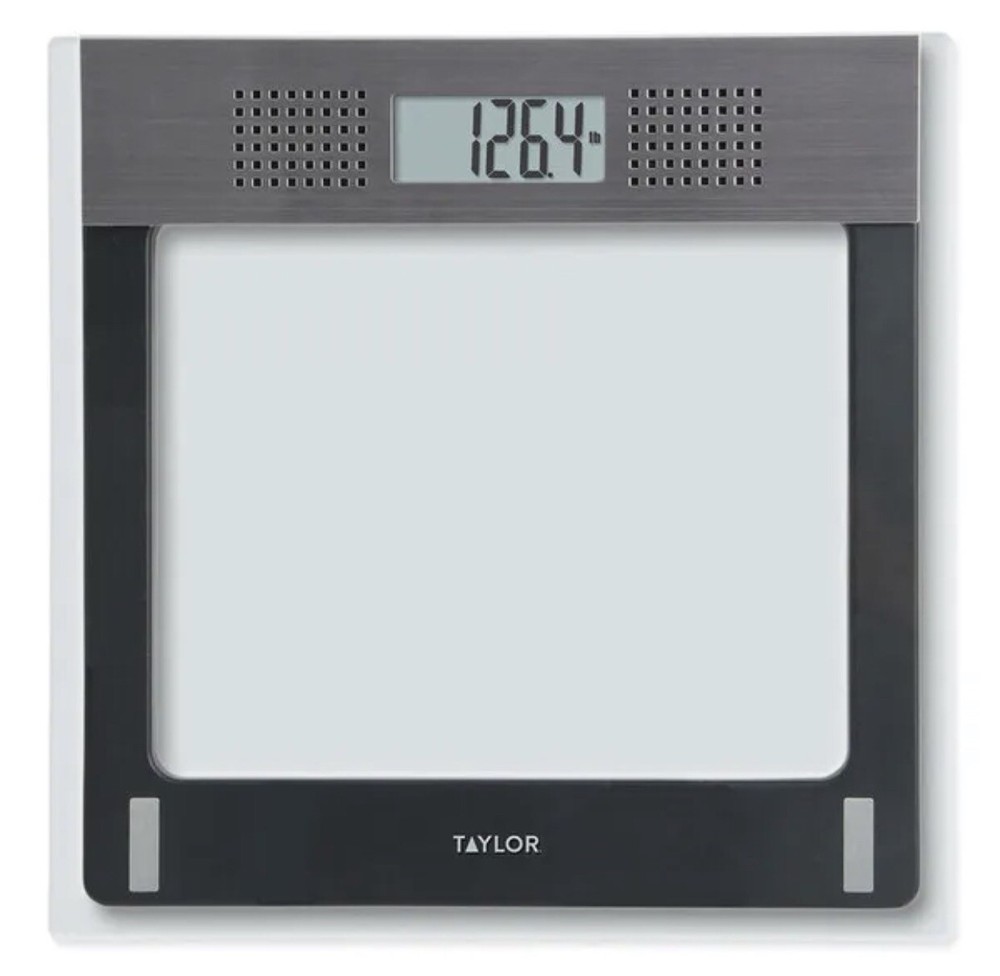 Taylor 7084 Talking Digital Scale 440 lbs Capacity
