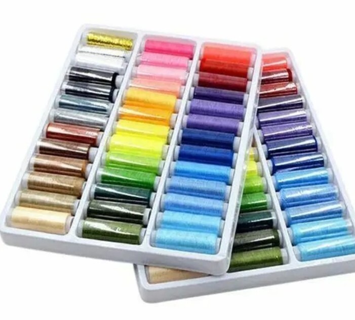 Thread 39pcs Mixed Colors Yarn Machine Spool