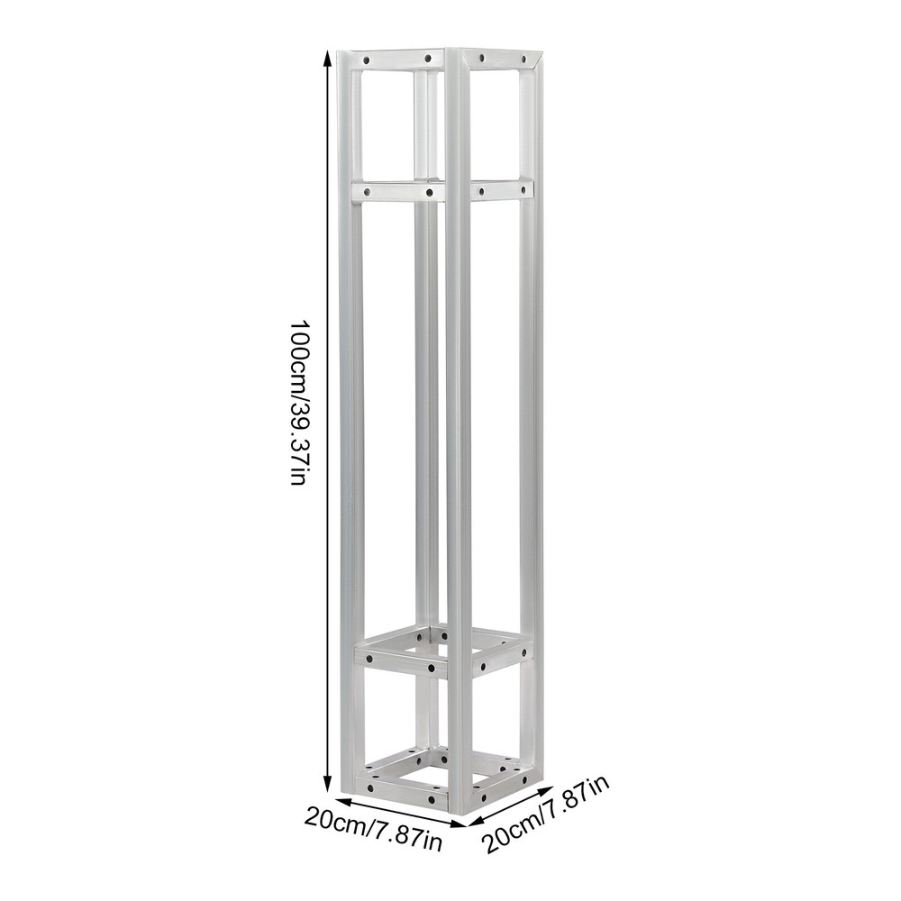 3-Pack Outdoor Square Box Truss Kit for DJ Lighting & Stage Setup