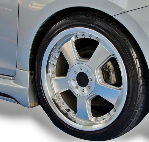 Ceramic Tire Coating Kit with Patented Garage Container & full-size Brush