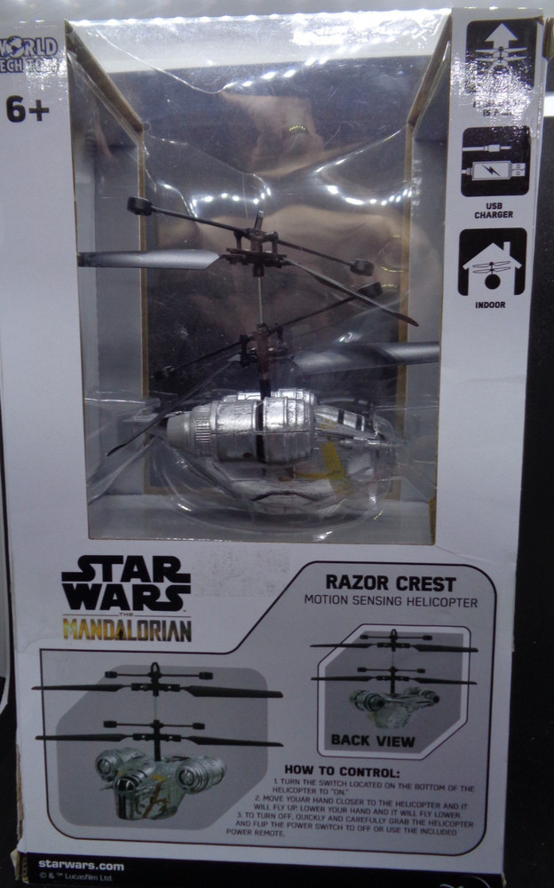 Star Wars Razor Crest Motion Sensing Helicopter