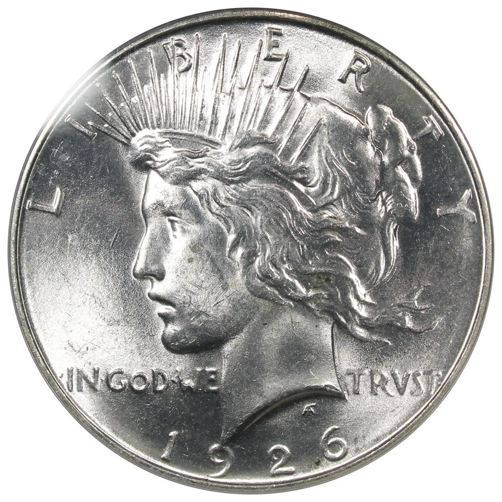 1926-D Peace Dollar PCGS MS63 Better Date $1 Uncirculated