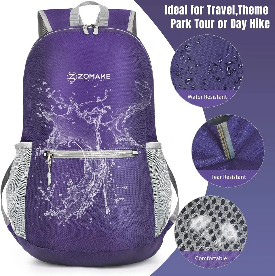 Ultra Lightweight Hiking Backpack 20L, Packable Small Backpacks Water Resistant