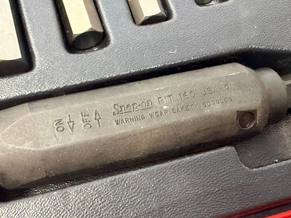 SNAP ON TOOLS IMPACT DRIVER PIT-160 HEX BIT & DRIVER SET 1/2"