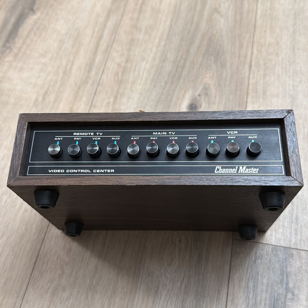 Vintage Channel Master Video Control Center Model 0770B