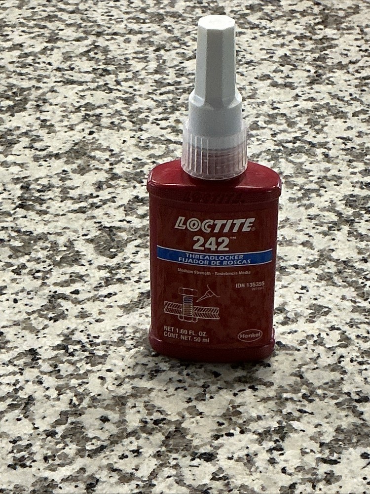Locktite 242 Blue Thread Locker .50 Ml.