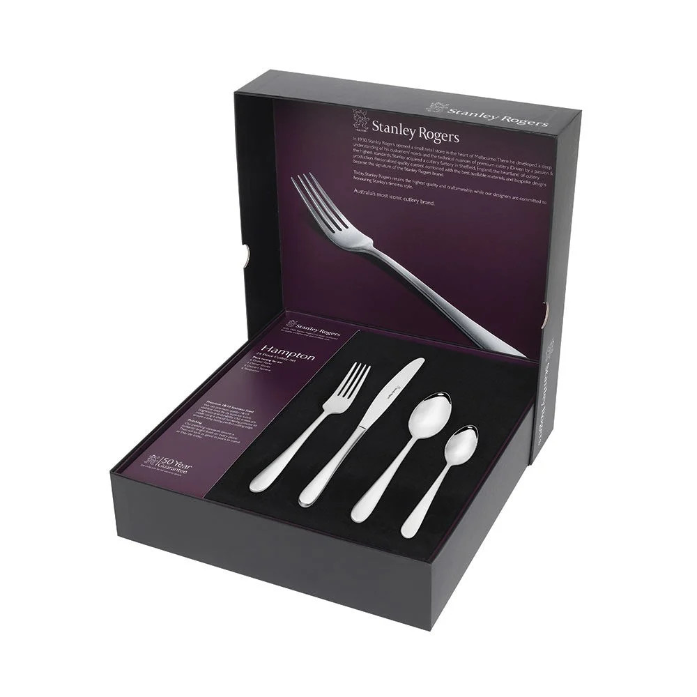 Stanley Rogers Hampton Cutlery Set 24pce