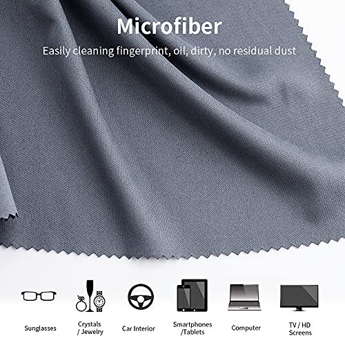 4 Pack 16''x16'' Extra Large Microfiber Cleaning Cloths Oversized Microfiber ...