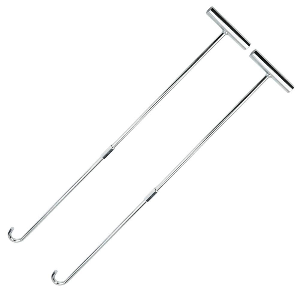 5th Wheel Pin Puller 32" Solid Steel with Chrome Plating Heavy Duty - 2pack 2