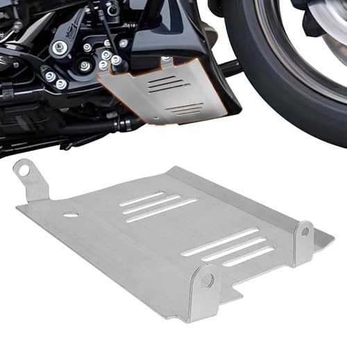 Skid Plate Road Glide,Lower Engine Chassis Protection Guard Compatible Silver