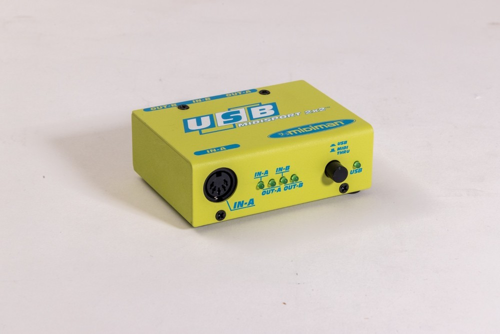 Midiman Midisport 2x2 USB MIDI Interface For Windows & Mac