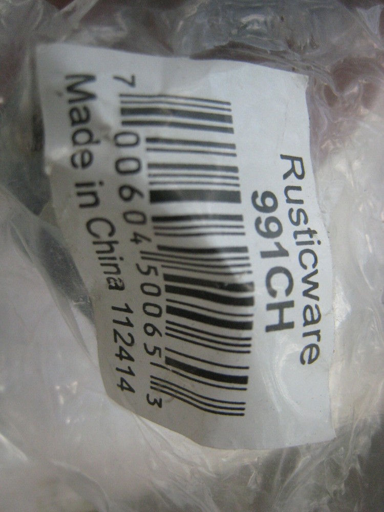 10 yes 10 Rusticware 991CH 1-1/8 Inch Square Chrome Cabinet Knobs with base