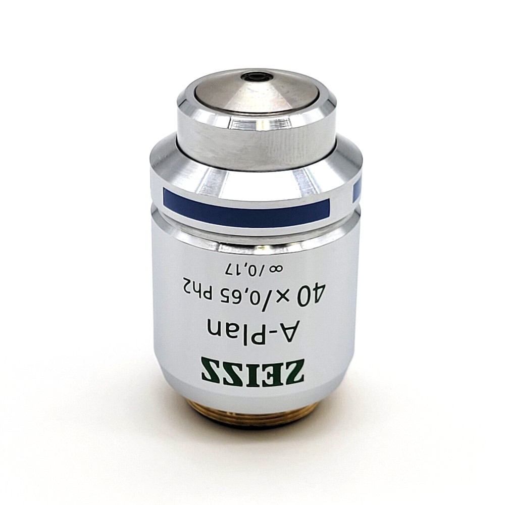 Zeiss Microscope Objective A-Plan 40x Ph2 ∞/0.17 Phase Contrast RMS 441051