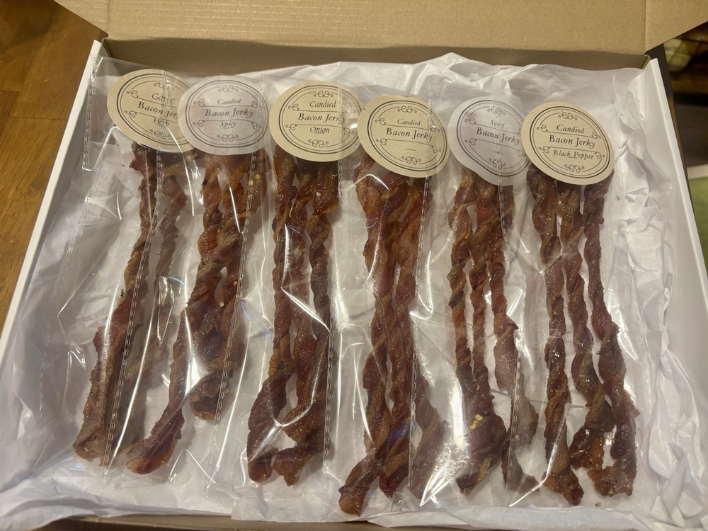 Bacon Jerky Twist Sampler Box