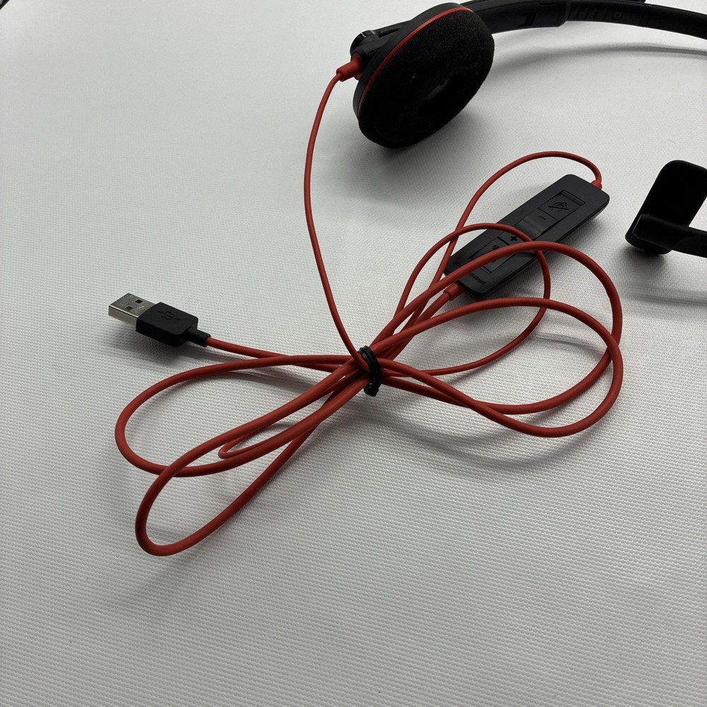 Plantronics Blackwire 3210 USB Over The Ear Headset Single
