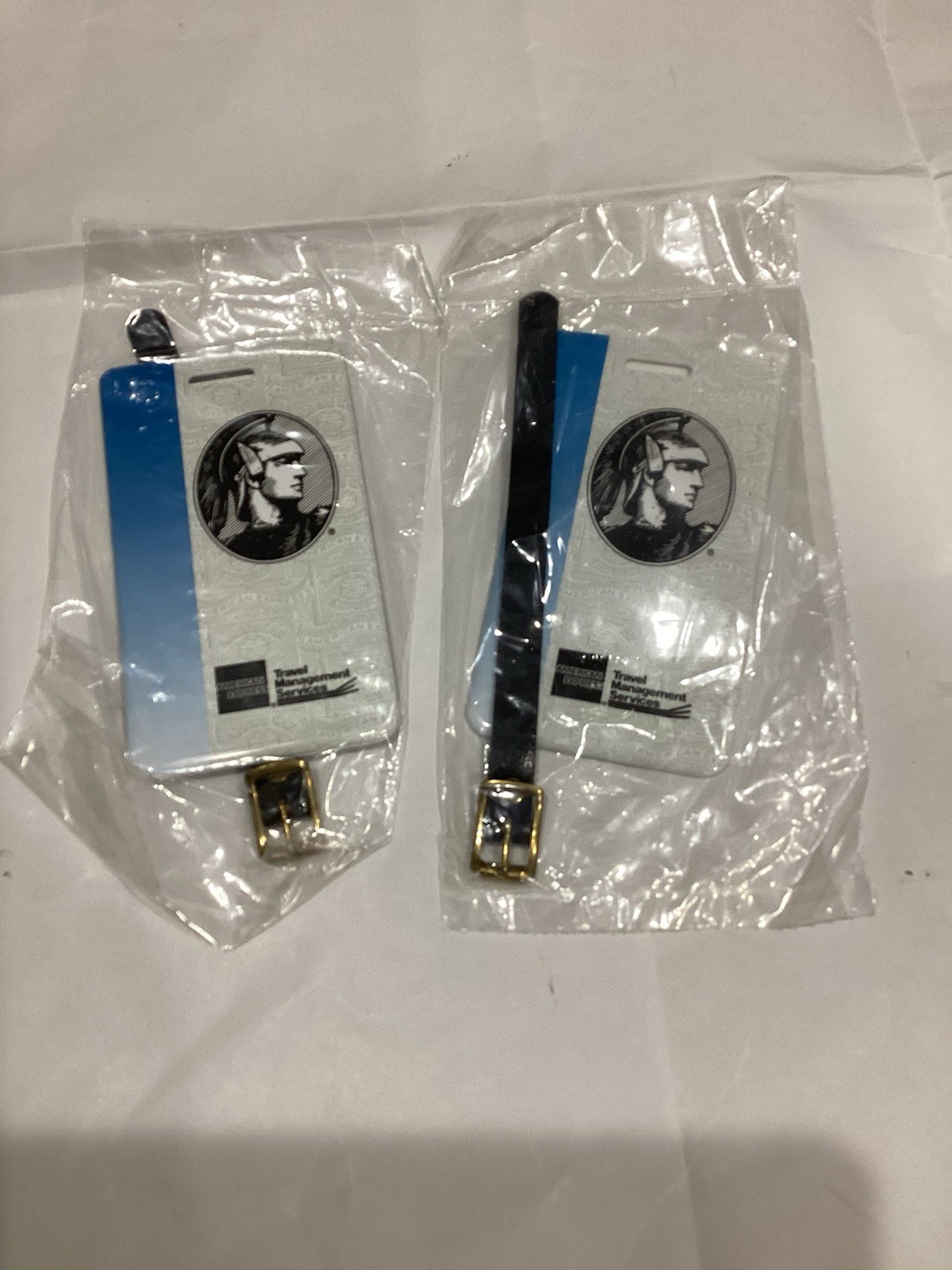 2 - American Express Luggage/ Bag/Golf/traveling Identification Tags - NEW