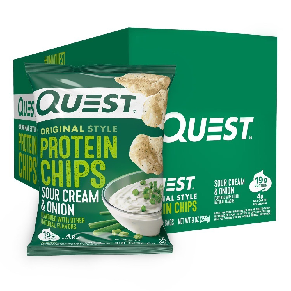 Protein Chips Sour Cream & Onion 8PK