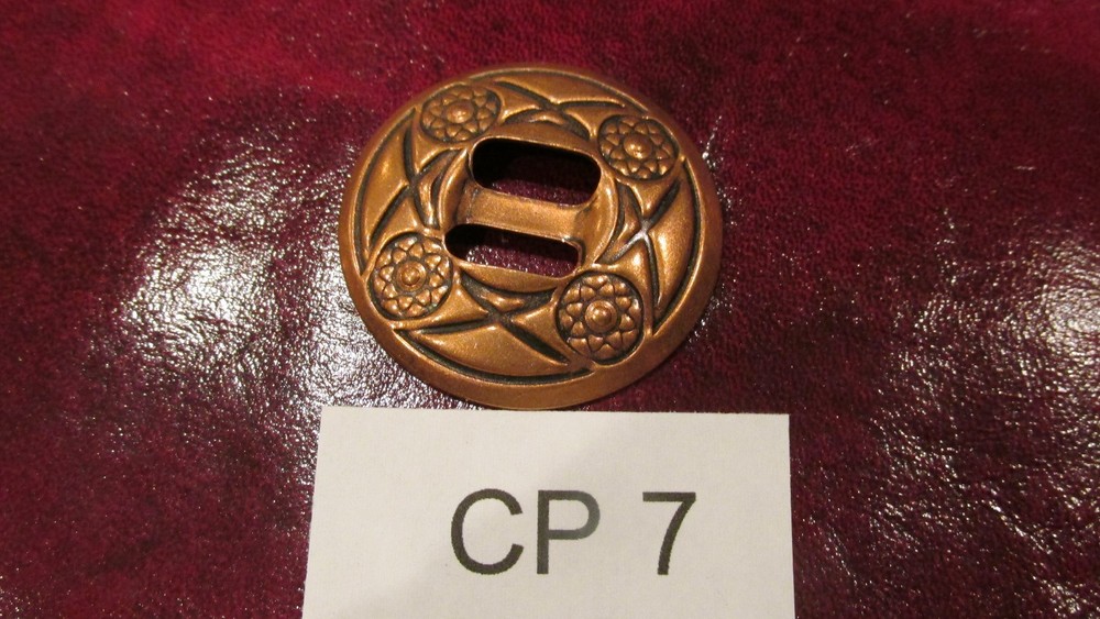 TRINITY CONCHOS ROUND CP7 Solid Copper VINTAGE High Quality USA Leather Crafts