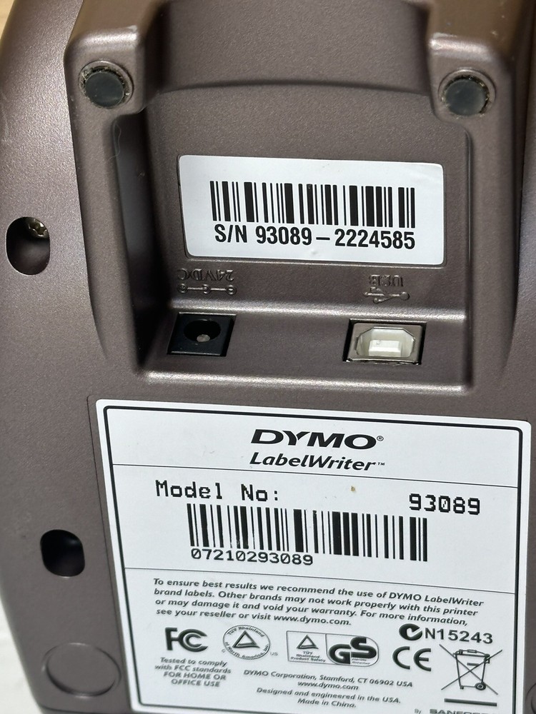 2 Dymo LabelWriter 400 Thermal Label Printer 93089 (only The Units)
