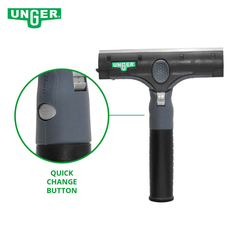 Unger Ninja Scraper 6" with Adjustable Head & Secure Holster