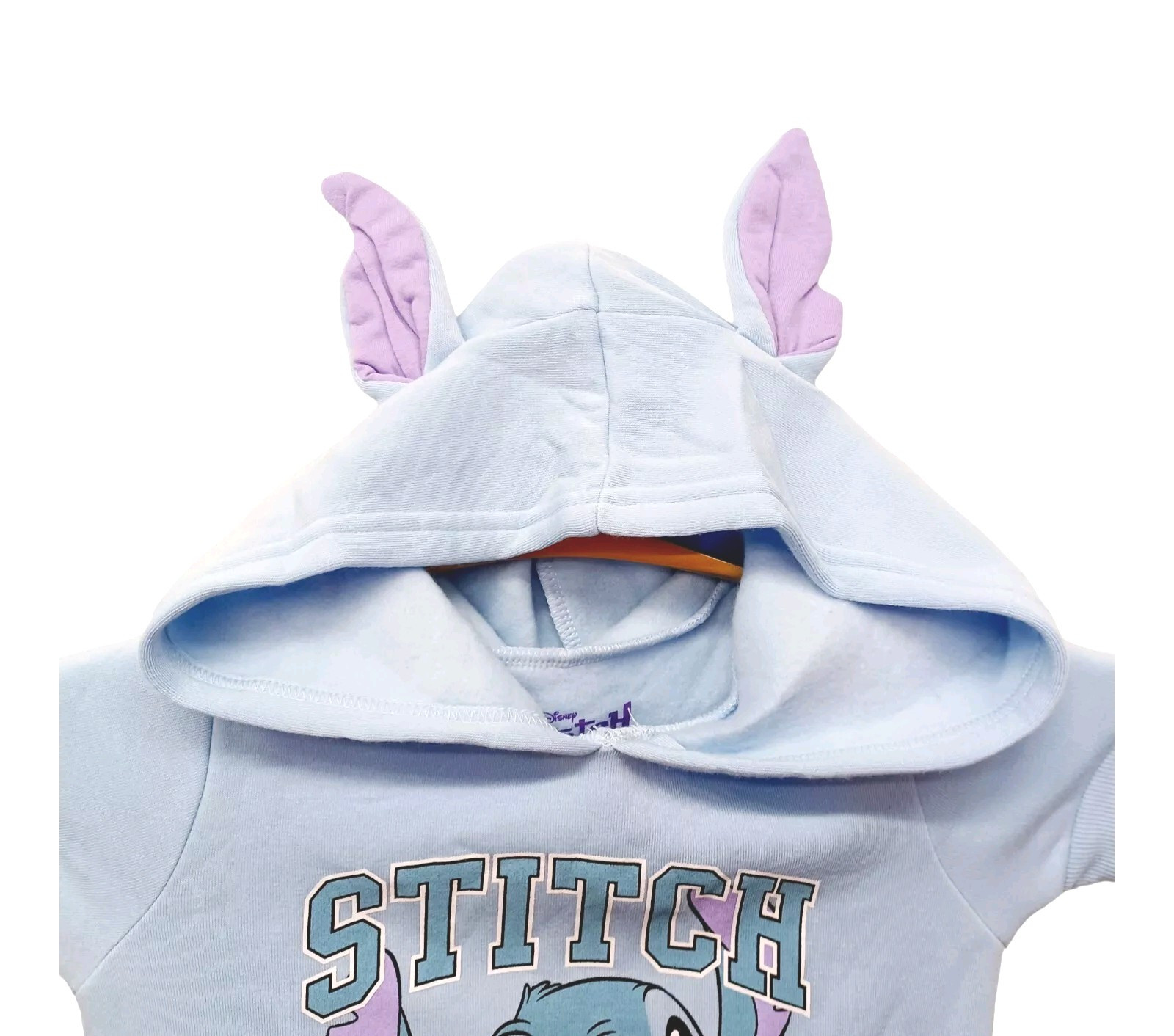 Disney STITCH Hooded w/Ears Costume Tutu Dress 4/5 Blue