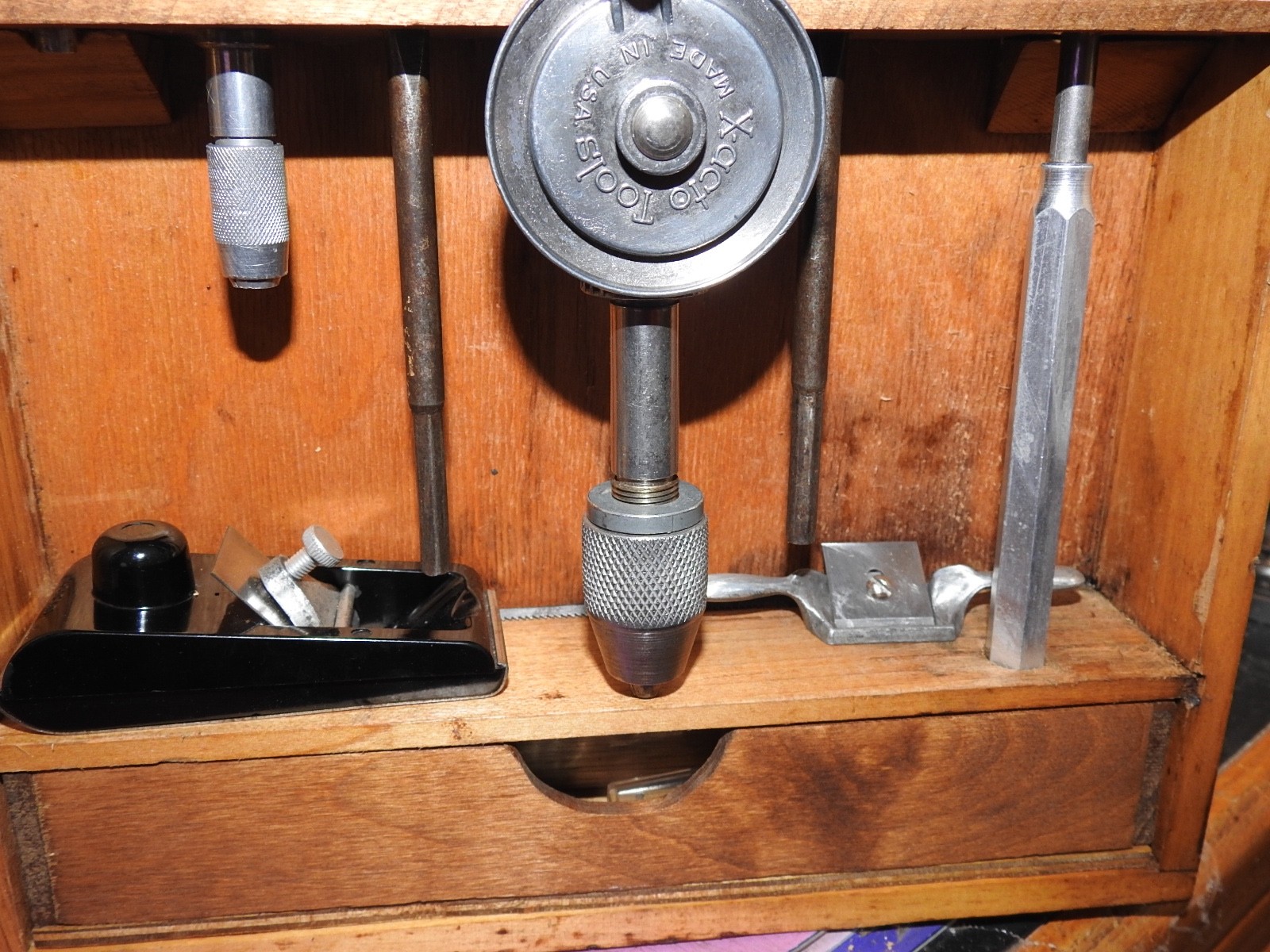 🇺🇸 RARE VINTAGE X-ACTO #88 HOBBY TOOL CABINET FROM 60's -UNIQUE GIFT!🇺🇸